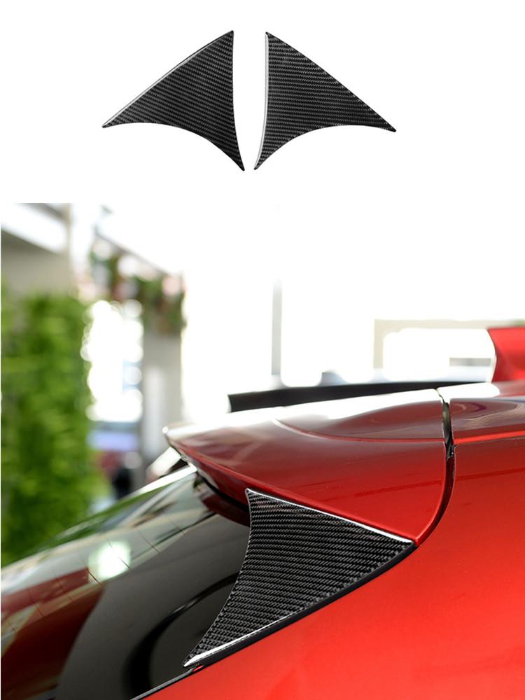 Car Interior Decoration Protection Carbon Fiber Sticker For Mazda 3 Axela 2017-2018 Styling Accessories