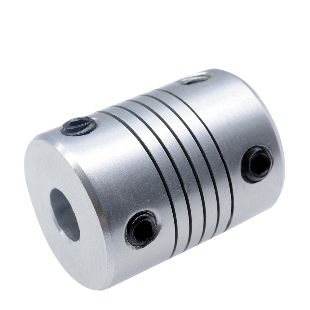 6mm to 10mm Bore C45 Steel Robot Motor Wheel Coupler Coupler Silver Tone 6mm to 10mm Bore C45 Steel Robot Motor Wheel Coupler Coupler Silver Tone