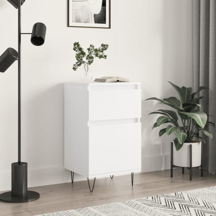 VidaXL White Buffet 40x35x70 Cm Engineered Wood 831148