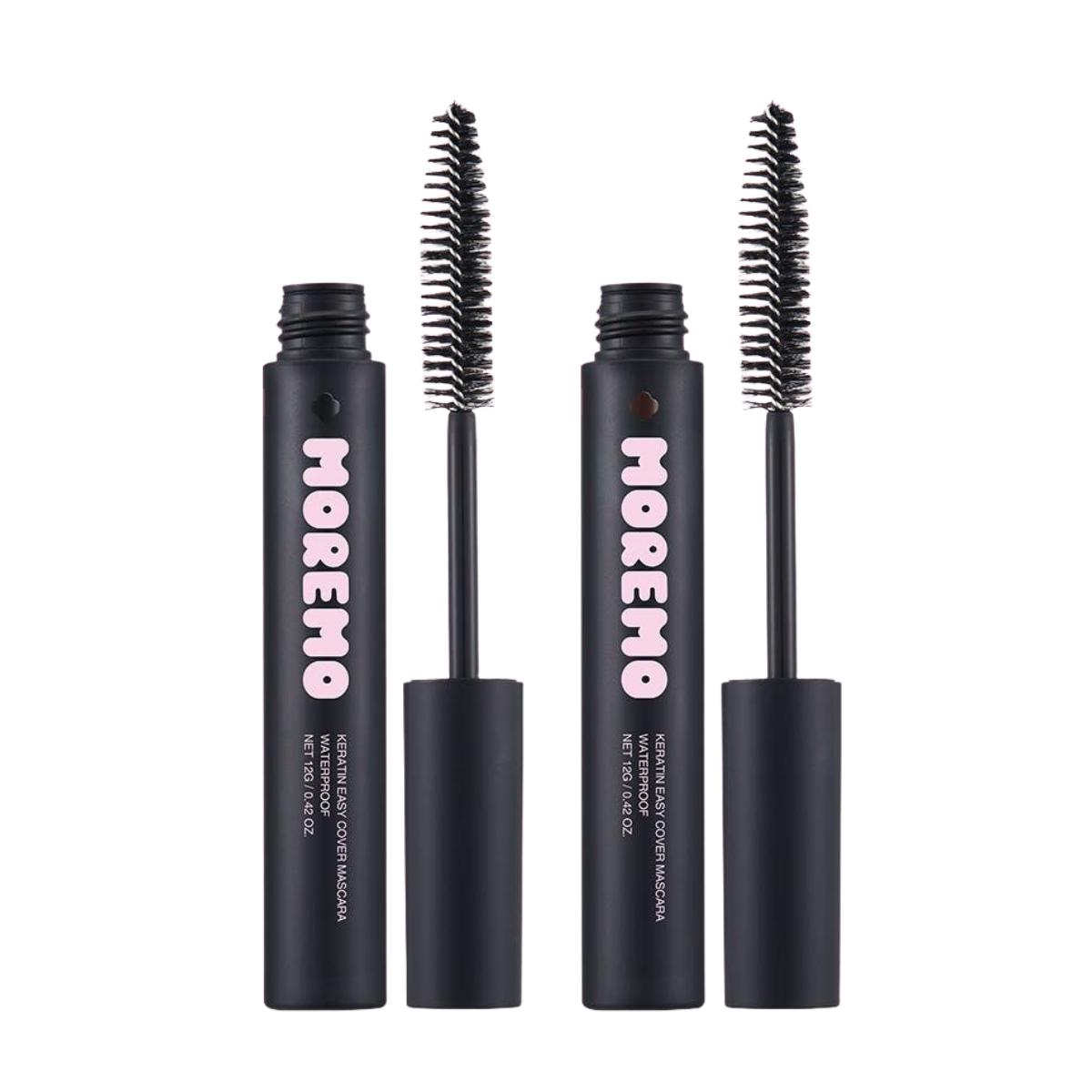 

Moremo Keratin Easy Gray Cover Mascara Double Set 12g x 2 Natural Black