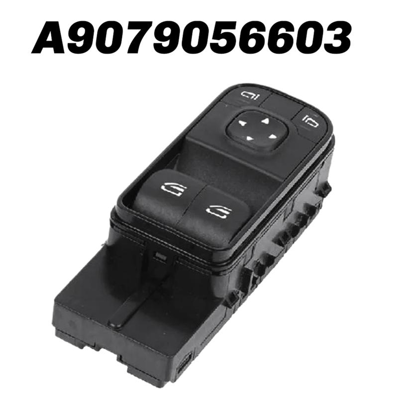 M63K-For Mercedes Benz Sprinter 3500 XD 2018- Front Left Drive Side Window Control Switch Window Lift Switch A9079056603
