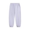 Li Ning Sports Lifestyle Series Mid-Rise Solid Color Drawstring Loose Fit Cuffed Knit Joggers Women Joggers AKLVC14-5