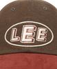 LEE Modified Oval Logo Ball Cap Brown