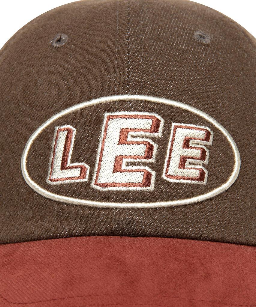 LEE Modified Oval Logo Ball Cap Brown