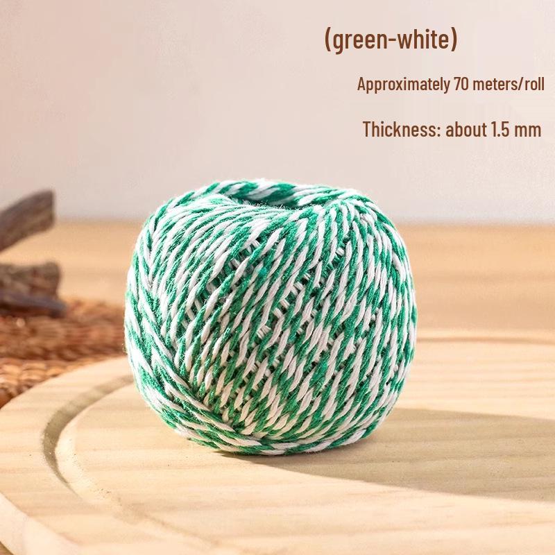 

Food-Grade Cotton Rope for Wrapping Zongzi, Tying Crabs, Bacon, and Sausage