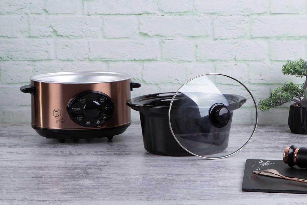 Electric Slow Cooker 3.5L Berlinger Haus Bh-9383 Rose Gold