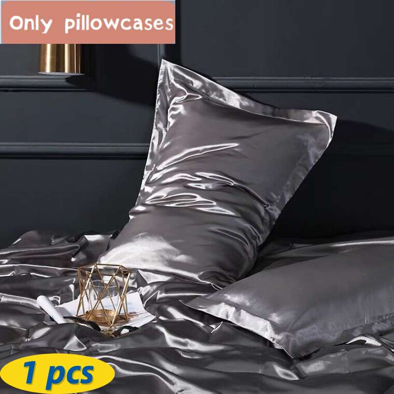 

Шелковая наволочка из чистого тутового шелка против морщин, мягкие наволочки для кровати серый