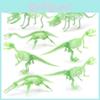 Glow In The Dark Dinosaur Skeletons Set Featuring Realistic Pvc Models For Kids And Collectors