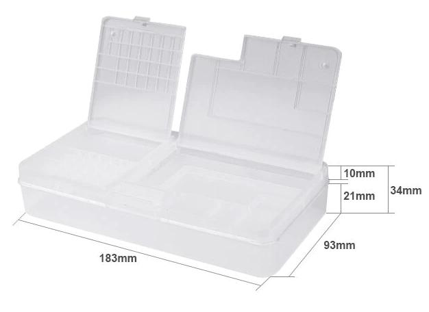 Plastic Box for Storing Smartphone Sunshine SS-001A 183*93*34 Mm