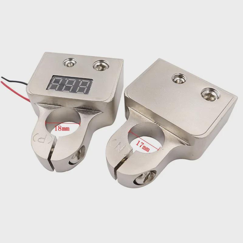 Car Battery Terminal Clamp with Display for Audio Modification