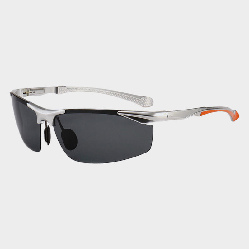 NeoRetro 8585 Sports Polarized Sunglasses C3 Silver