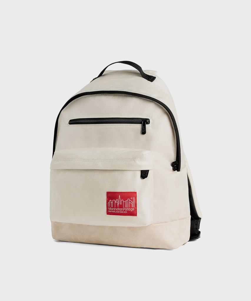 Manhattan Portage 1209 Big Apple Backpack M Ivory Suede