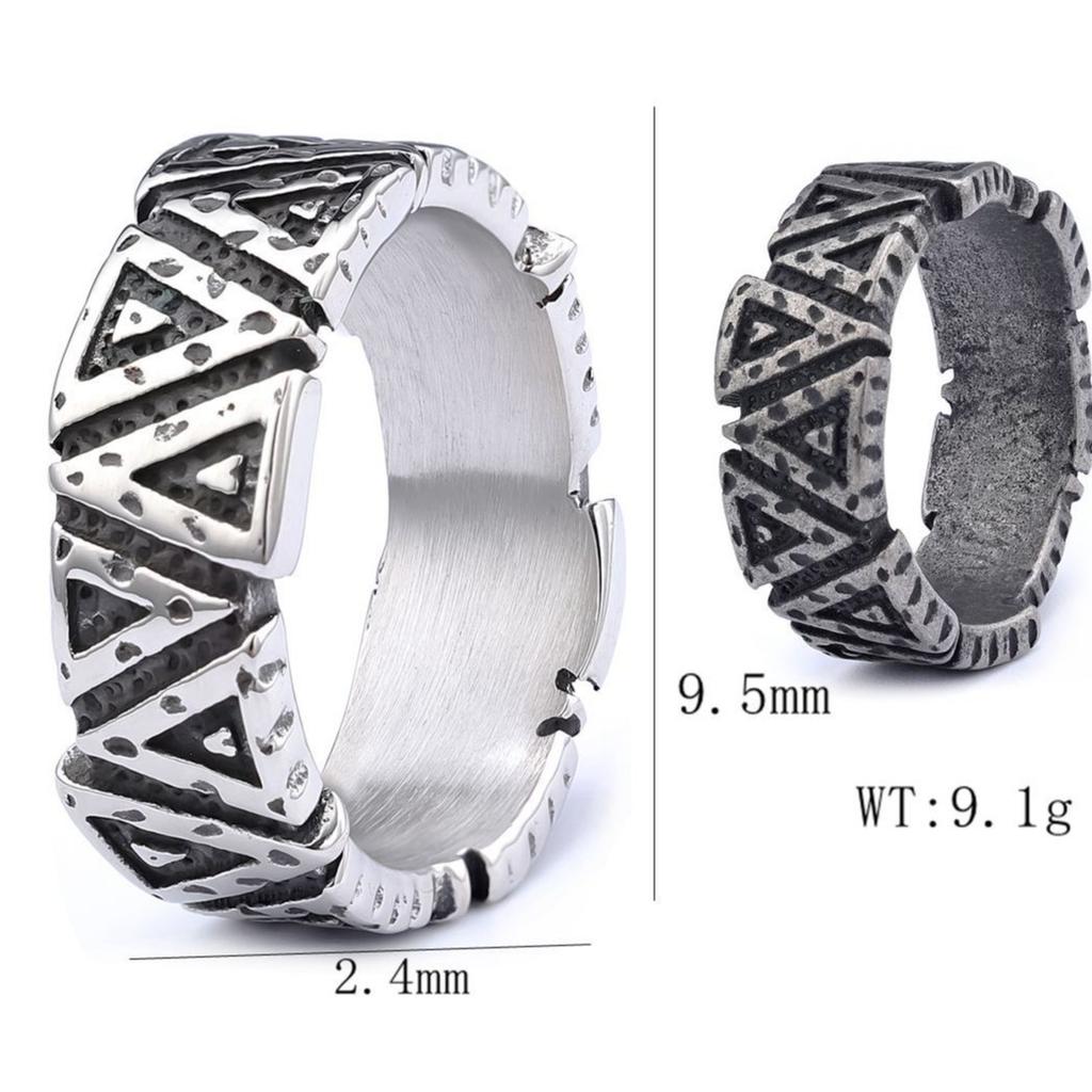 Minimalist Textured Unisex Ring Stylish New Finger Ring for Men Women