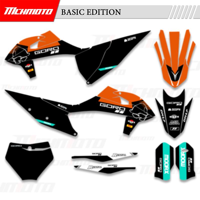 MCHMFG For KTM 125 250 350 450 500 SX SXF EXC XC XCW SIX DAYS SIXDAYS Graphics Decals Stickers 04