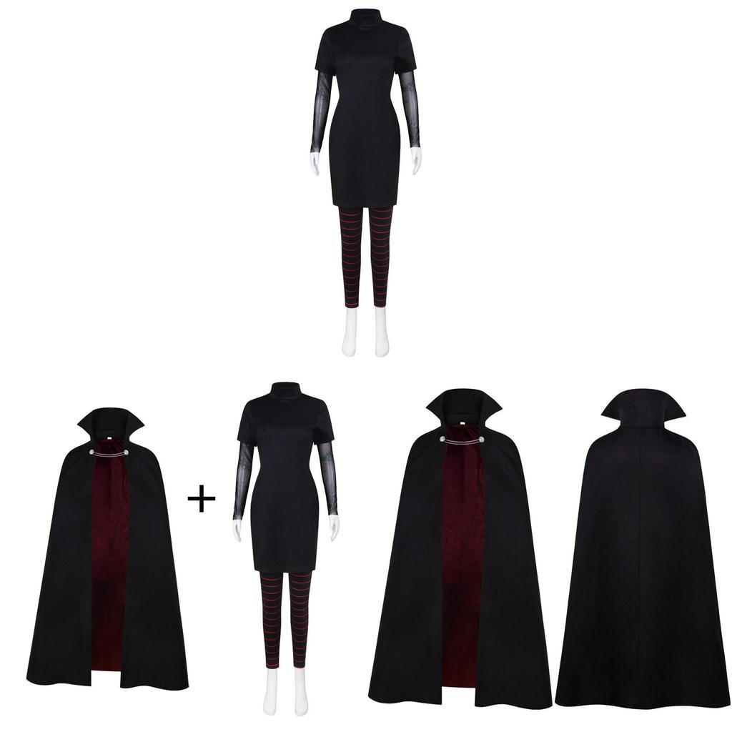 Hotel Transylvania Mavis Cosplay Costume With Polyester Cape For Halloween And Cosplay Events