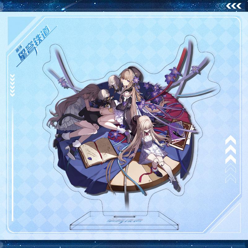 Spiel Honkai: Star Rail Stand Model Plate Perimeter 7. März Dan Heng Himeko Arlan Bronya Rand Figures Standee Brand Desk
