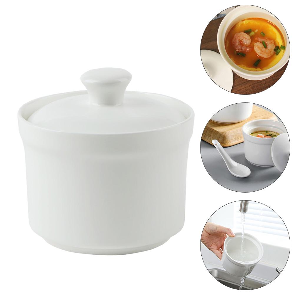 Zwiebel Keramik Eintopftopf Miss Butter Pudding Tassen Keramik Sauce Pan mit Deckel Home Küche Versorgung