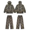Mens Camo Hooded Oversized Zip-Up Jacket Straight Leg Pants Set Streetwear Casual Outfit Fall 2026