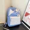 Cute and beautiful foreign style student bag backpack new schoolbag women's campus small fresh Korean version personalized girl backpack