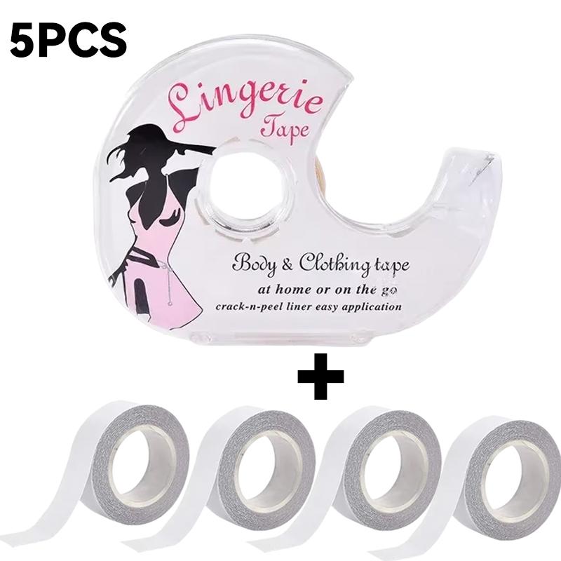Doppelseitiges Klebeband für den Körper, selbstklebend, BH, Kleidung, Kleid, Hemd, geheimer Aufkleber, transparentes Dessous-Klebeband, unsichtbarer Anti-Nackt-Aufnäher auf der Brust
