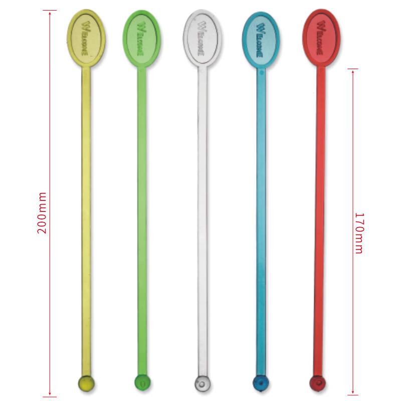 

Пластиковый набор коктейльных размешивателей в форме яйца