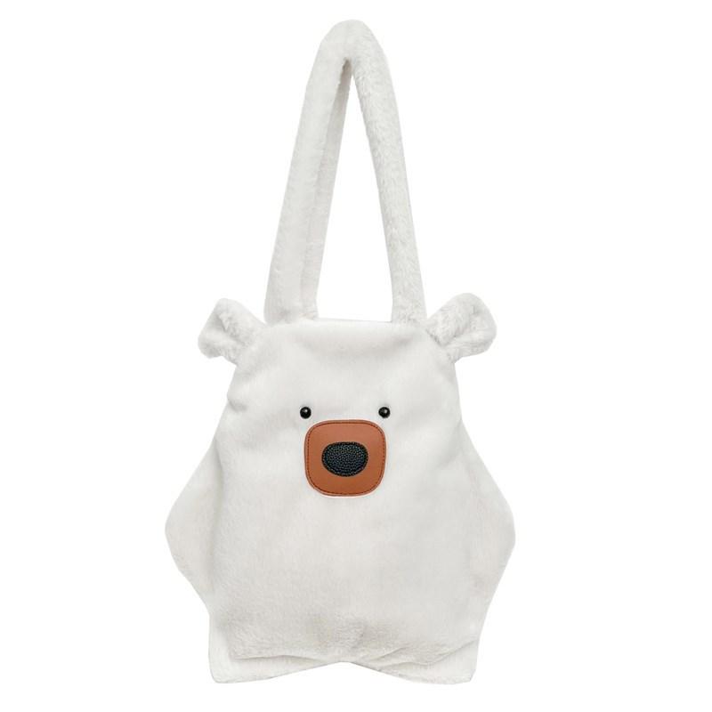 Women Bear Shoulder Bag Female Cute Cartoon Large-capacity Handbag
