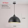 Retro Industrial Pendant Light - Nordic Style for Dining and Office Spaces