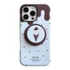 Magnetic Bracket IPhone 16promax IPhone Case 14 Suitable for 13 Philly Mint Ice Cream Summer