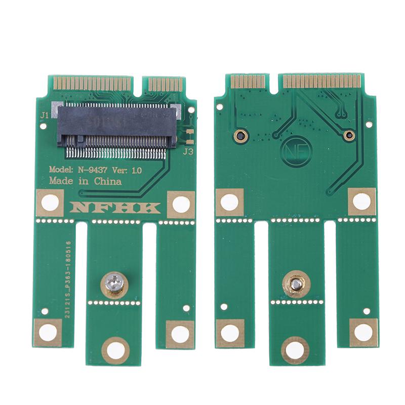 

A+E Key A Key M.2 Ngff Wireless Module to Mini Pcie Adapter for Wireless Card One Size