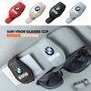 MLKC3 Magnetic Leather Eyeglass Hanger Clip Universal Sunglasses Holder For X3 X5 M5 M3 E46 E90 E60 F10 E39 F30 E36 G30 E87 E70