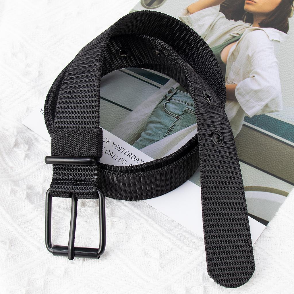 Men'S Belt Black Pin Buckle Belt Men'S Premium Belt Men'S Trendy Men