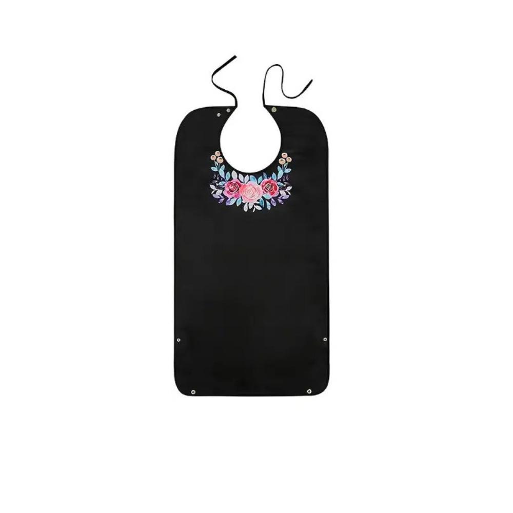 

Waterproof Adult Apron Oil-Resistant Feeding Bib Dining Protector Saliva Towel Disabled Care Style 7