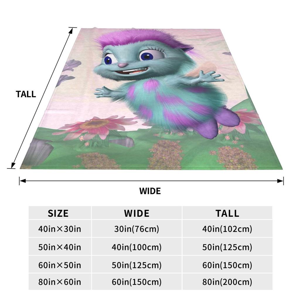 Bibble Fairytopia Κουβέρτα Φανέλα Κουβέρτα Καναπέ Εξαιρετικά Μαλακές Κουβέρτες για Καναπέ Κρεβάτι Ταξίδι Κουβέρτες Κάλυμμα Κρεβατιού Κάλυμμα