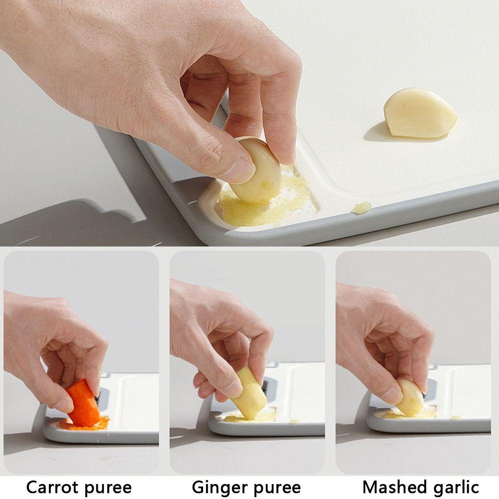Double Sided Chopping Board Stainless Steel Chopping Block Durable Cutting Board  Kitchen Supplies