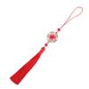 Full Bloom Round Moon Tassel DIY Handmade Hanfu Bag Pendant Cheongsam Ornament