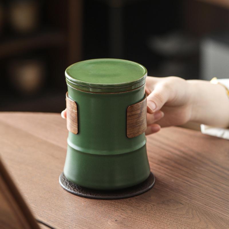 Mountains And Rivers Ceramic Office Teacup Set Chinese High-End Corporate Customers Business Merchandise Souvenir Personalized Cup