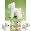 Plush West Highland Terrier Dog Toy With Super Soft Short Pile For Kids And Collectors
