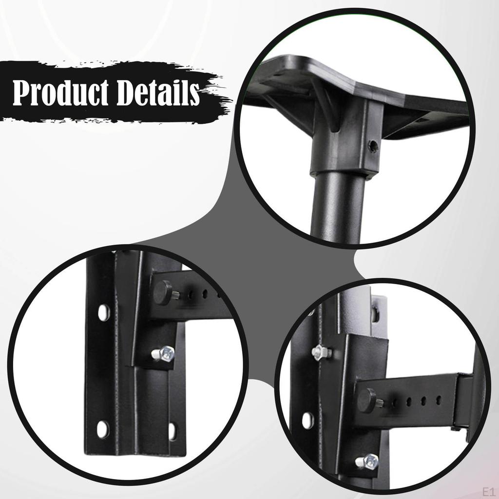 Wall Mount Speaker Stand,Metal Support Base,Easy Installation,Universal,Iron Small Rack