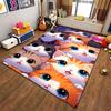 Cute Cartoon Cats Pattern Carpet for Living Room Home Decoration Suitable for Use As an Anti-slip for Living Room Bedroom Sofas
