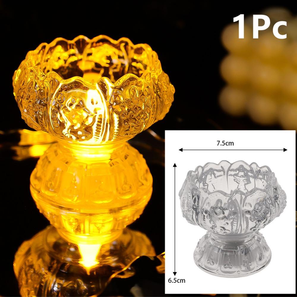 

Transparent LED Night Light Romantic Everlasting Light for Festival Party Atmosphere Decorative B