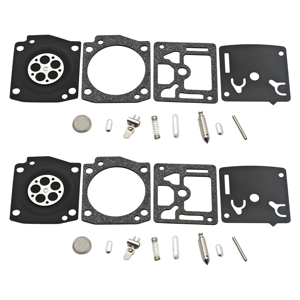Carburetor Repair Diaphragm Kit For Husqvarna 340 345 346 353 350 346XP Chain Saw Spare Part Zama RB-122 RB 122 2pcs