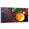 GLASS PROTECTIVE PLATE FOR STOVE 90x52 COFFEE