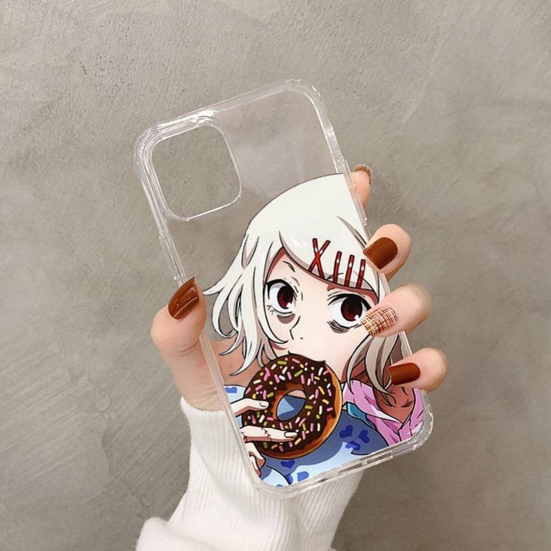 

Чехол для телефона с изображением аниме JUUZOU SUZUYA Tokyo Ghouls для iPhone 13 11 12 pro XS MAX 8 7 6 6S Plus X 5S SE 2020 XR 13 Pro Max