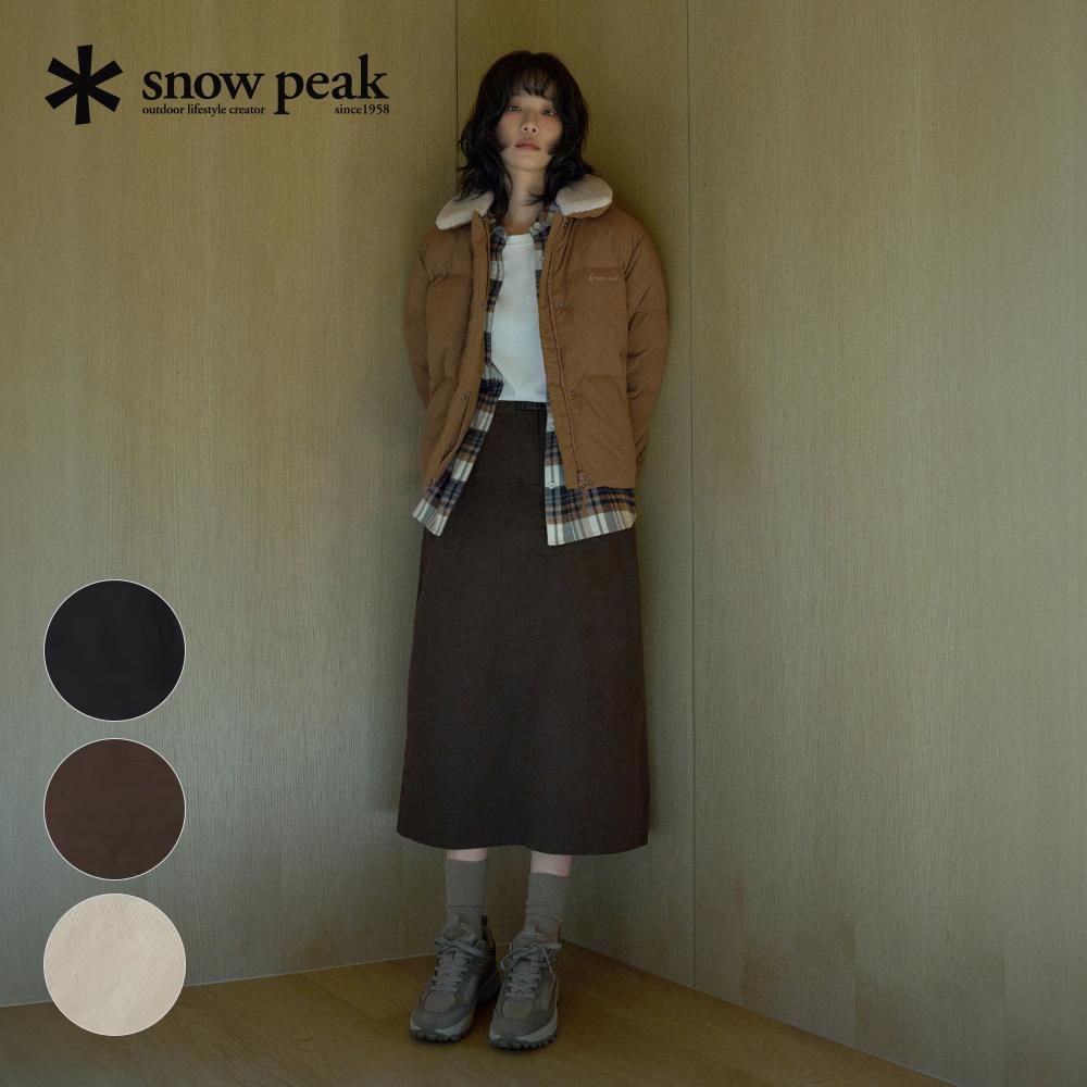 [Snowpeak] Cleland Women s Skirt (S24FWDSK91) Beige-70