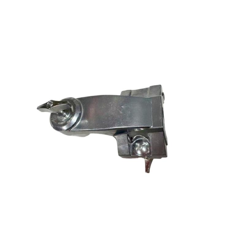 Zinc Alloy Drum Frame Mounting Clamp Replacement High Strength Metal Drum Accessory Clamp For Stability And Durability