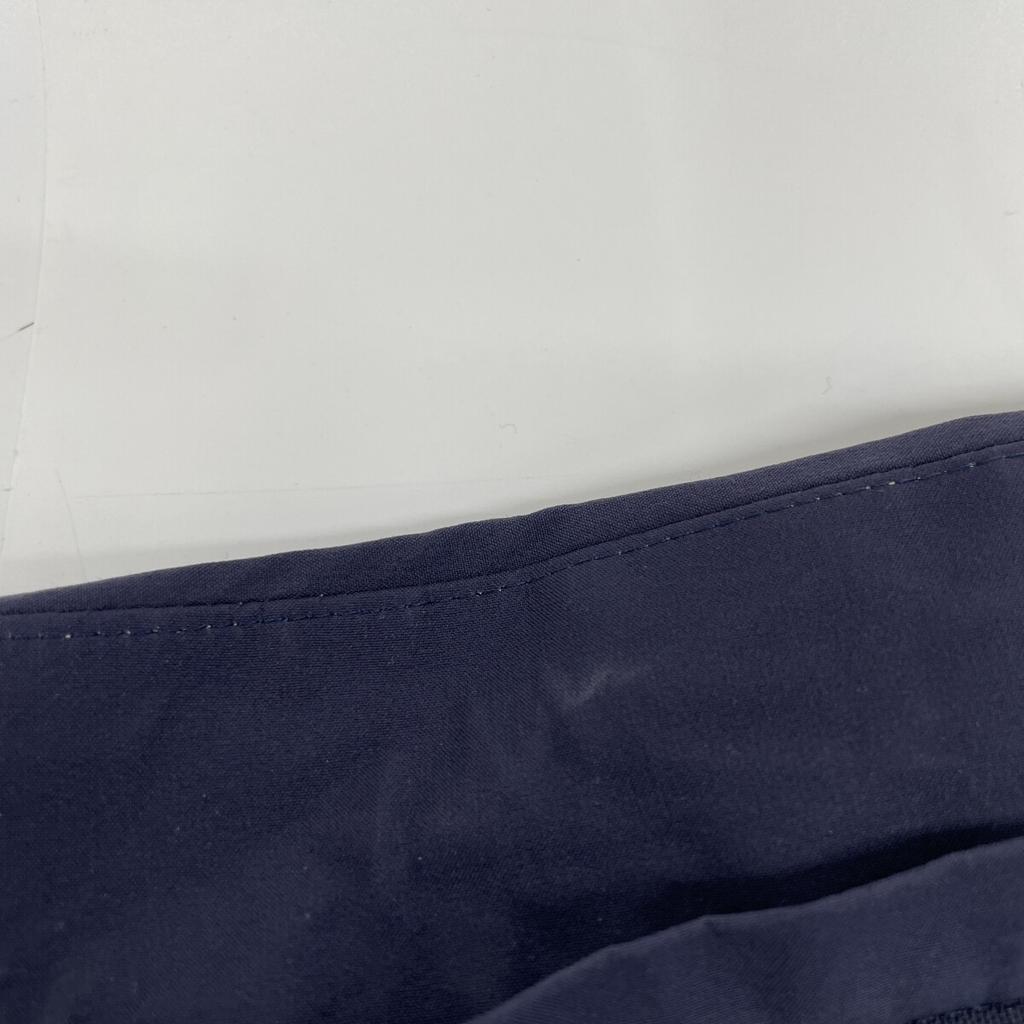 DESCENTE Marineblauer Nylon Allterline Innenseite Technologie Parahood Jacke Jacke L Gebraucht