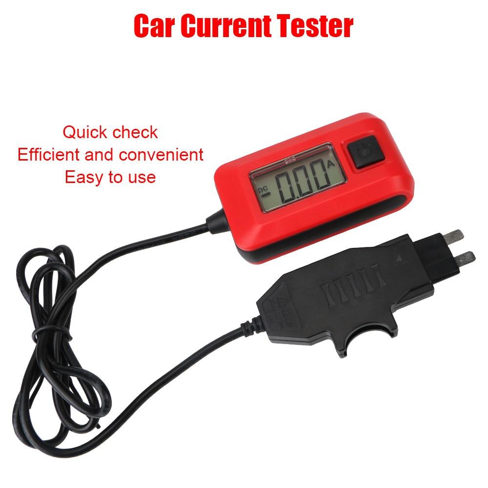 Rilevamento guasti veicolo AE150 12V 20A Rilevamento guasti circuito auto Galvanometro fusibile tramite strumento diagnostico fusibile