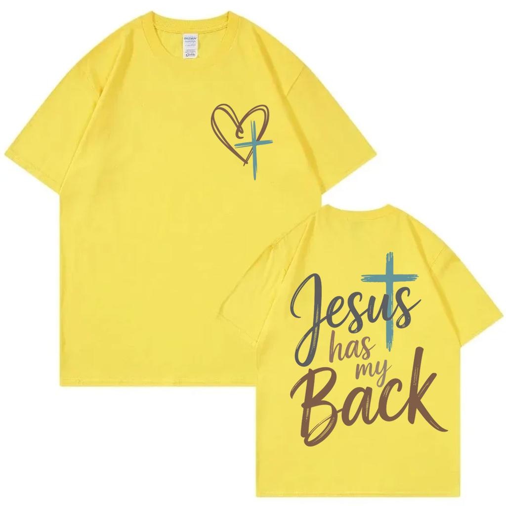 Křesťanské Ježíšovy Biblické Verše Grafická Trička Harajuku Y2k Estetika Oversized Tričko Pánské Dámské Oblečení Ležérní Bavlněná Trička