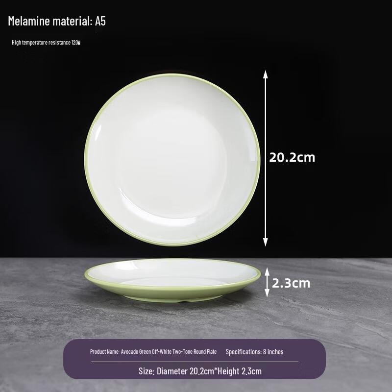 Van Gogh Commercial Melamine Round Serving Plate
