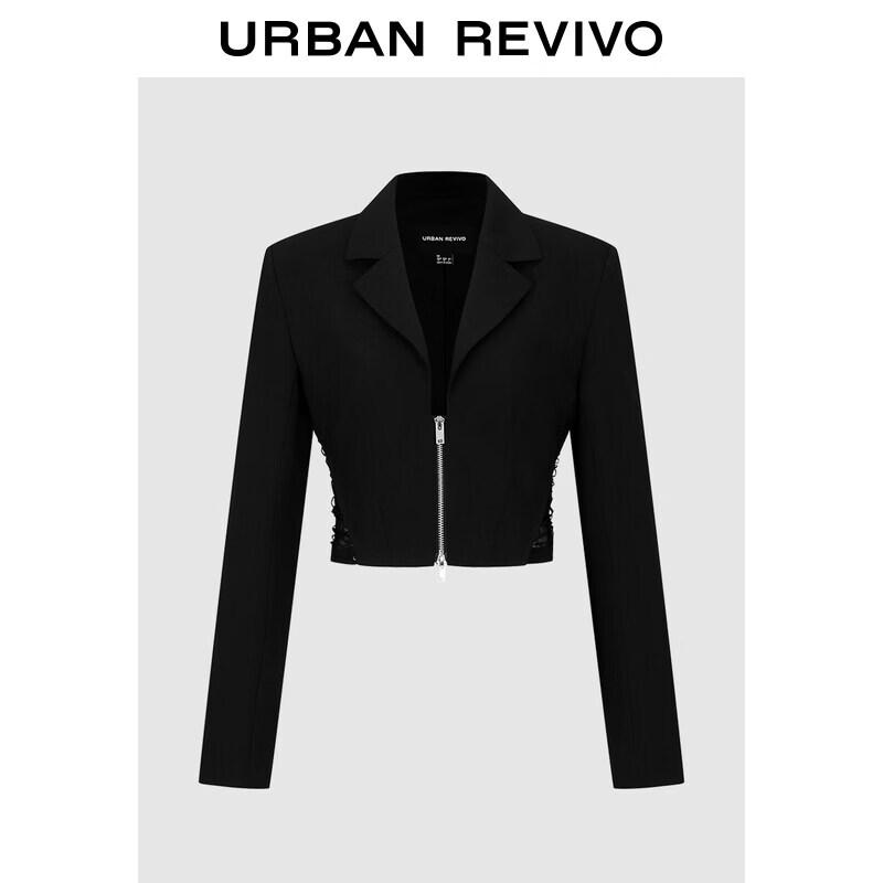 UR2026 Women s Summer Lapel Short Jacket S